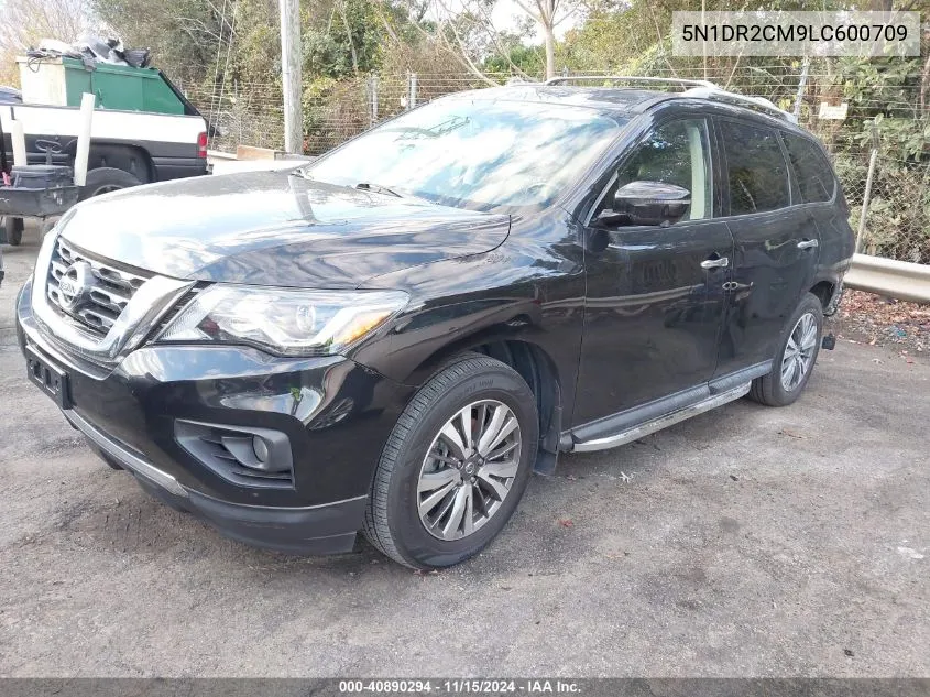 2020 Nissan Pathfinder Sl 4Wd VIN: 5N1DR2CM9LC600709 Lot: 40890294