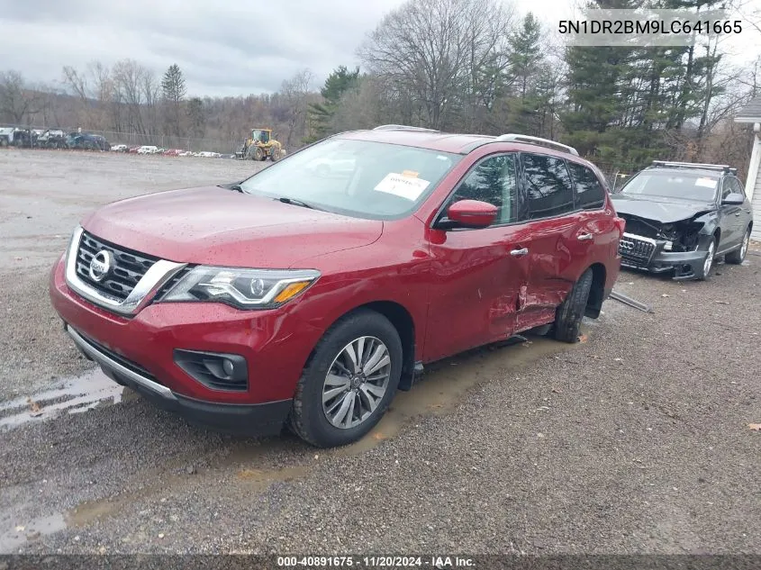 2020 Nissan Pathfinder Sv 4Wd VIN: 5N1DR2BM9LC641665 Lot: 40891675