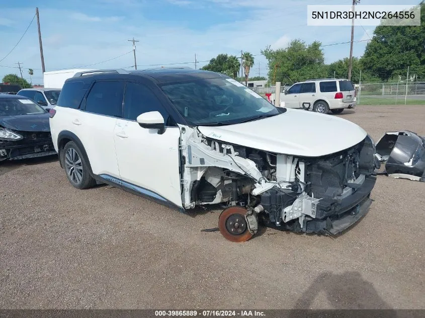 5N1DR3DH2NC264556 2022 Nissan Pathfinder Platinum 2Wd