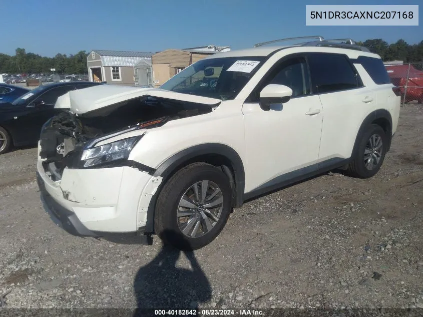 5N1DR3CAXNC207168 2022 Nissan Pathfinder Sl 2Wd