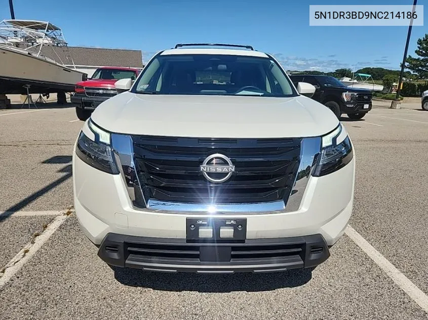 5N1DR3BD9NC214186 2022 Nissan Pathfinder Sv