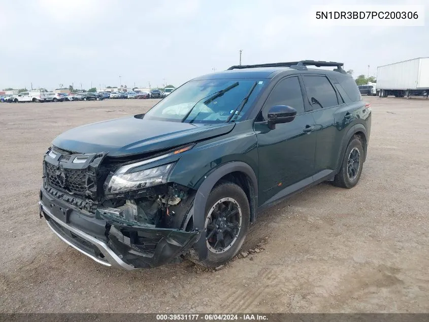 2023 Nissan Pathfinder Rock Creek 4Wd VIN: 5N1DR3BD7PC200306 Lot: 39531177