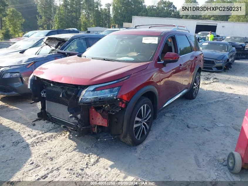 5N1DR3DHXPC250231 2023 Nissan Pathfinder Platinum Fwd