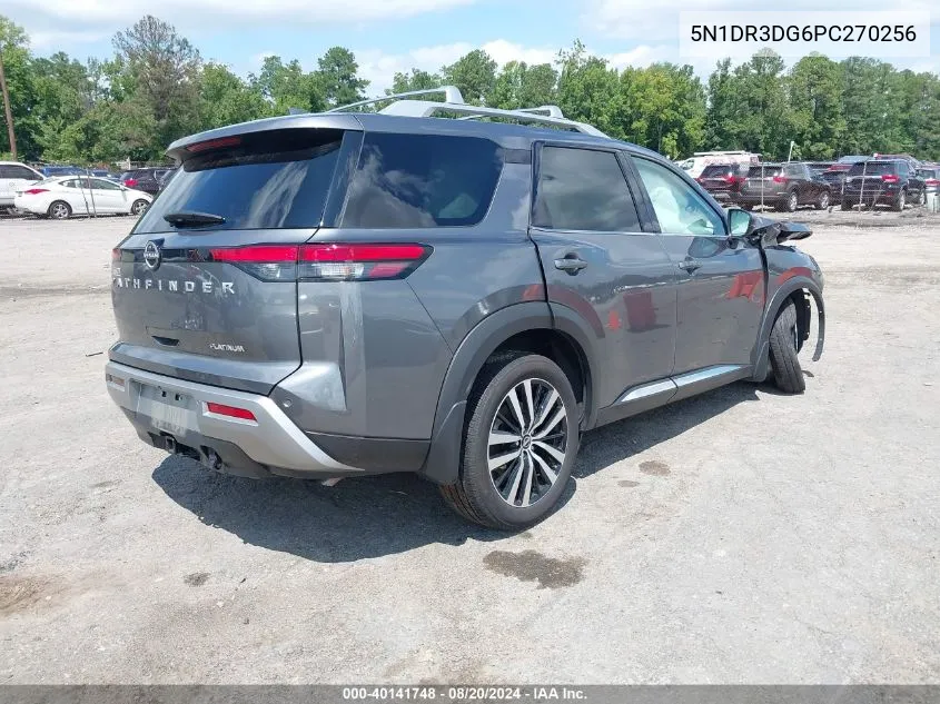 2023 Nissan Pathfinder Platinum Fwd VIN: 5N1DR3DG6PC270256 Lot: 40141748