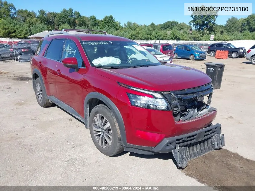 2023 Nissan Pathfinder Sl 4Wd VIN: 5N1DR3CC2PC235180 Lot: 40268219