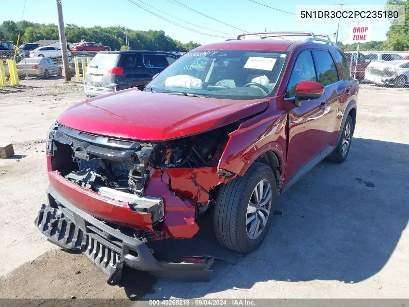 2023 Nissan Pathfinder Sl 4Wd VIN: 5N1DR3CC2PC235180 Lot: 40268219