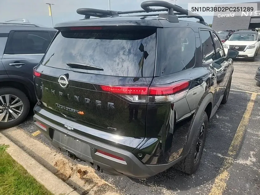 2023 Nissan Pathfinder Sv VIN: 5N1DR3BD2PC251289 Lot: 40304683