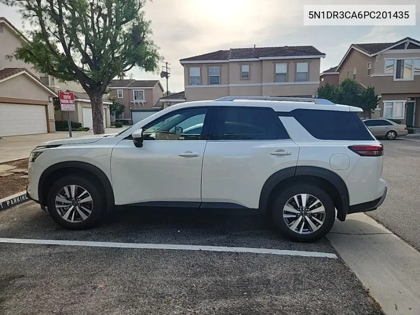 2023 Nissan Pathfinder Sl VIN: 5N1DR3CA6PC201435 Lot: 40304684