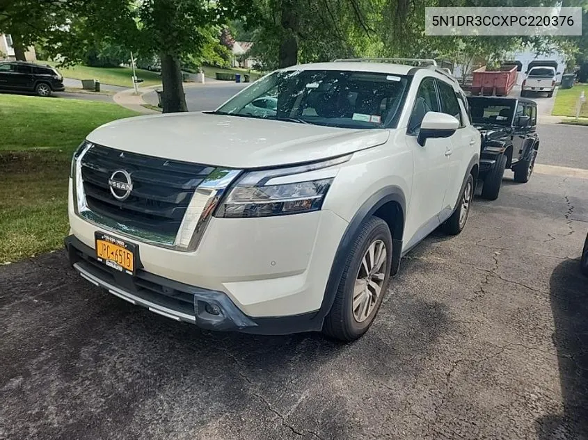 2023 Nissan Pathfinder Sl VIN: 5N1DR3CCXPC220376 Lot: 40304686