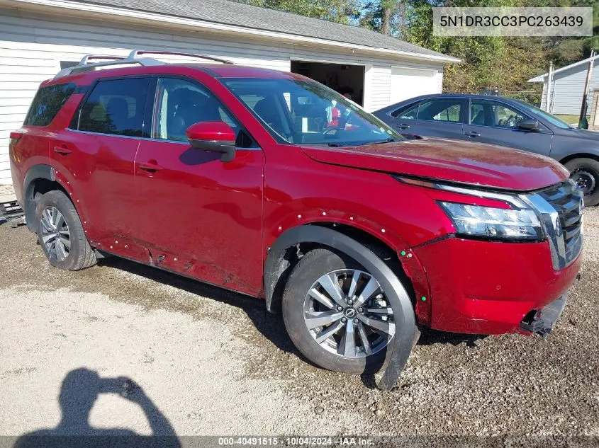 2023 Nissan Pathfinder Sl 4Wd VIN: 5N1DR3CC3PC263439 Lot: 40491515