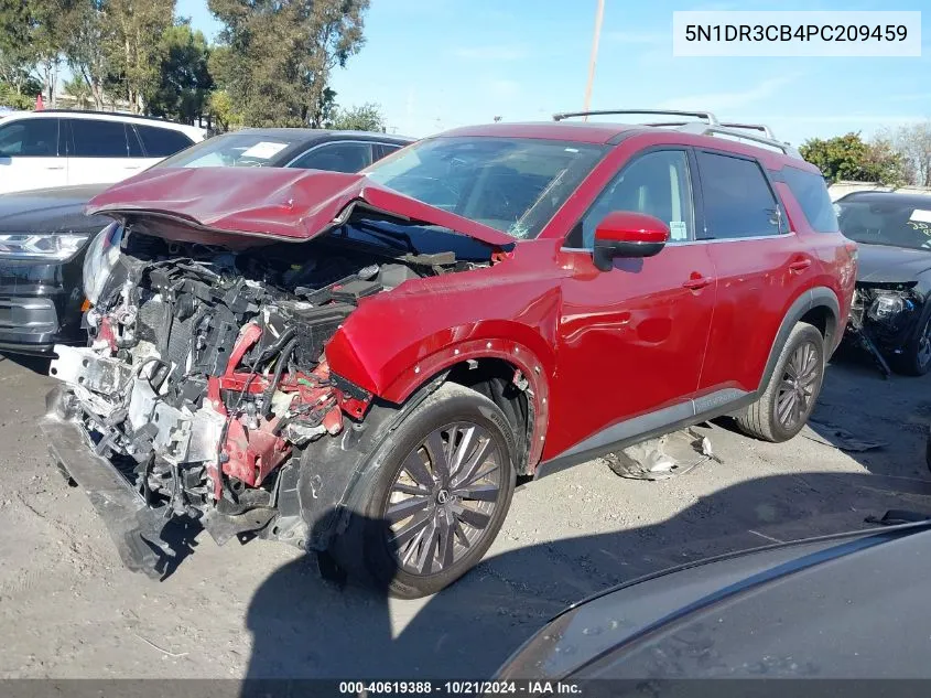 5N1DR3CB4PC209459 2023 Nissan Pathfinder Sl