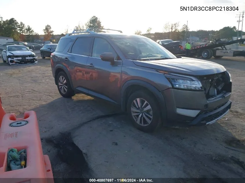 2023 Nissan Pathfinder Sl 4Wd VIN: 5N1DR3CC8PC218304 Lot: 40807697