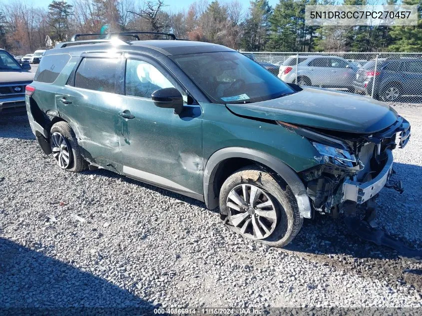 2023 Nissan Pathfinder Sl 4Wd VIN: 5N1DR3CC7PC270457 Lot: 40866914