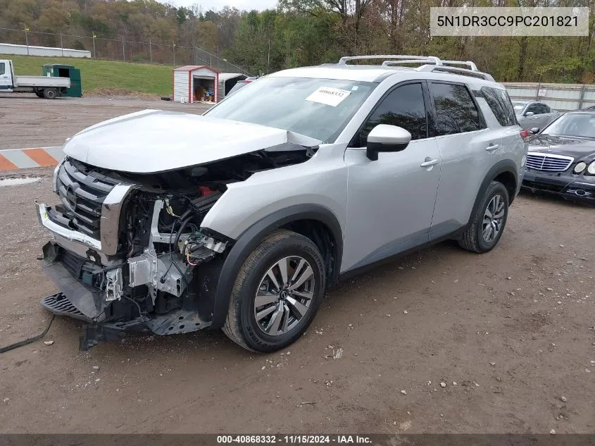 2023 Nissan Pathfinder Sl 4Wd VIN: 5N1DR3CC9PC201821 Lot: 40868332