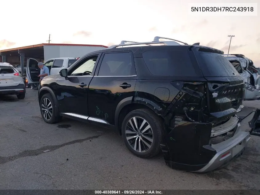 5N1DR3DH7RC243918 2024 Nissan Pathfinder Platinum