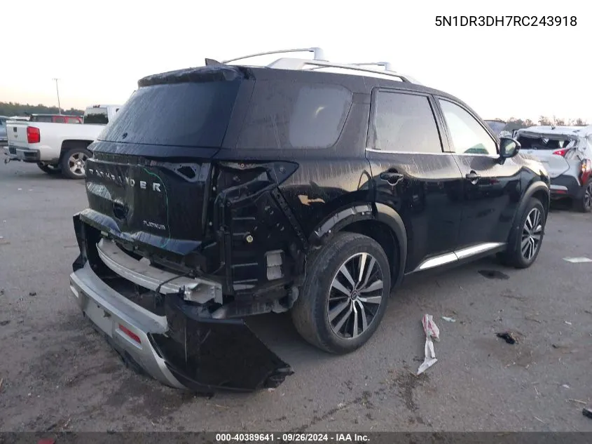 5N1DR3DH7RC243918 2024 Nissan Pathfinder Platinum