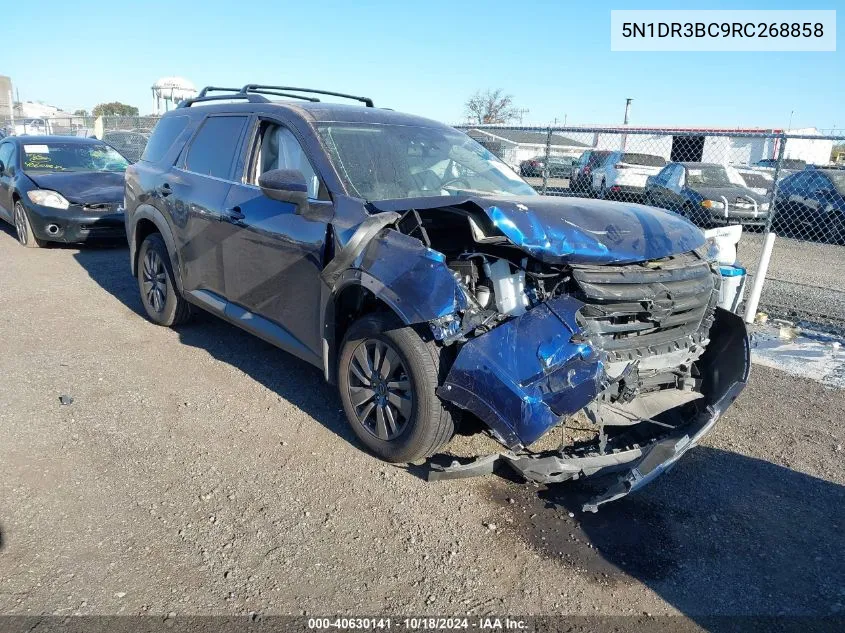 2024 Nissan Pathfinder Sv 4Wd VIN: 5N1DR3BC9RC268858 Lot: 40630141