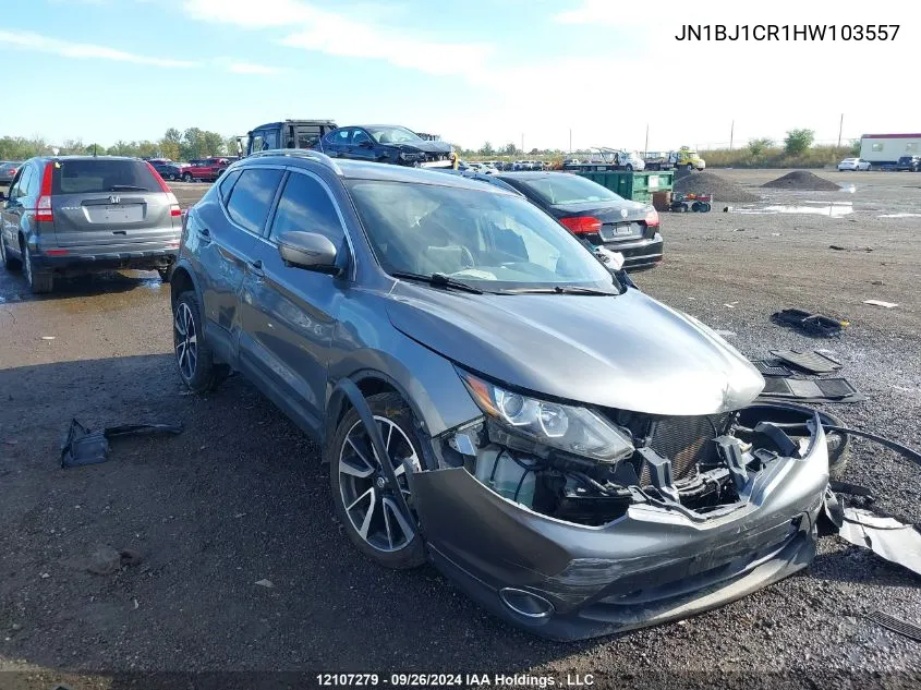 2017 Nissan Qashqai VIN: JN1BJ1CR1HW103557 Lot: 12107279