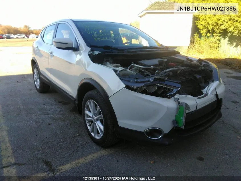 2017 Nissan Qashqai VIN: JN1BJ1CP6HW021855 Lot: 12135301