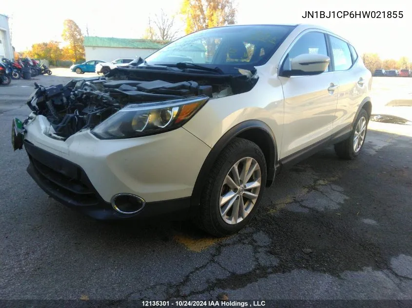 2017 Nissan Qashqai VIN: JN1BJ1CP6HW021855 Lot: 12135301