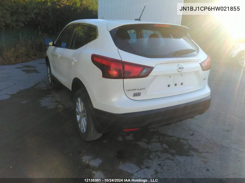 2017 Nissan Qashqai VIN: JN1BJ1CP6HW021855 Lot: 12135301