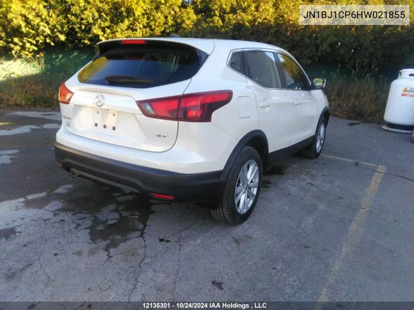 2017 Nissan Qashqai VIN: JN1BJ1CP6HW021855 Lot: 12135301