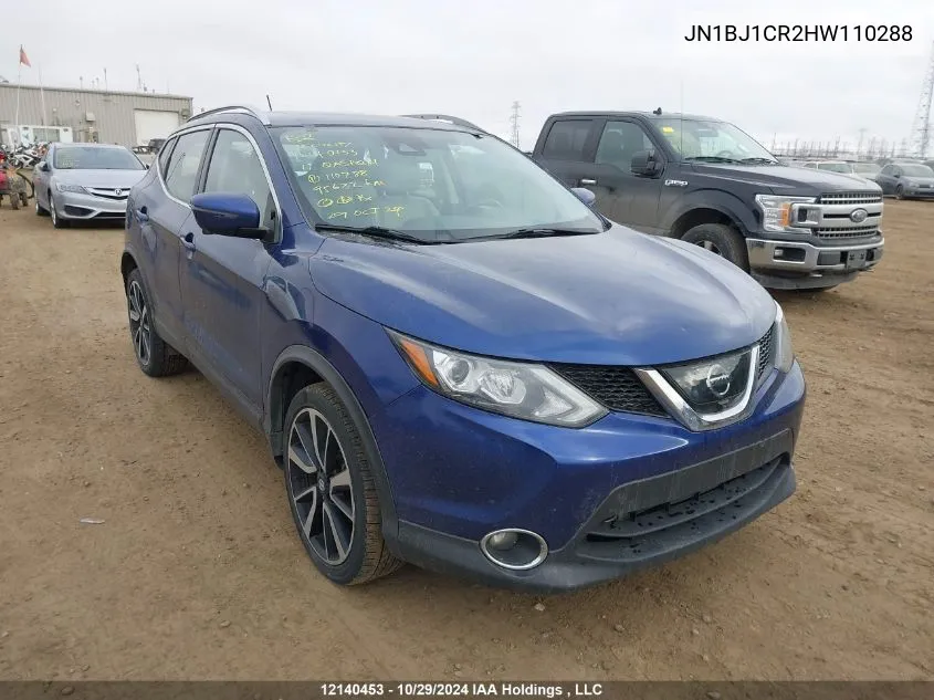 2017 Nissan Qashqai VIN: JN1BJ1CR2HW110288 Lot: 12140453