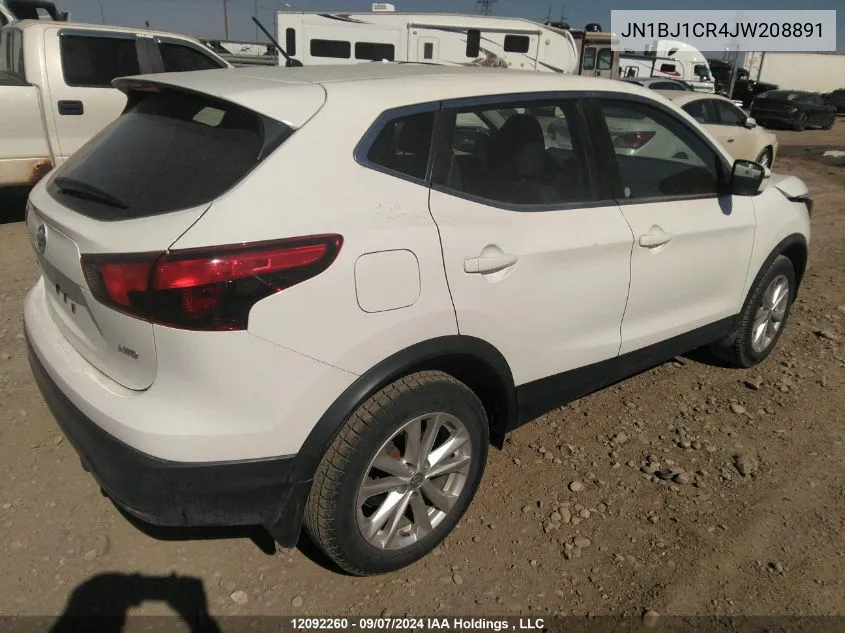 JN1BJ1CR4JW208891 2018 Nissan Qashqai