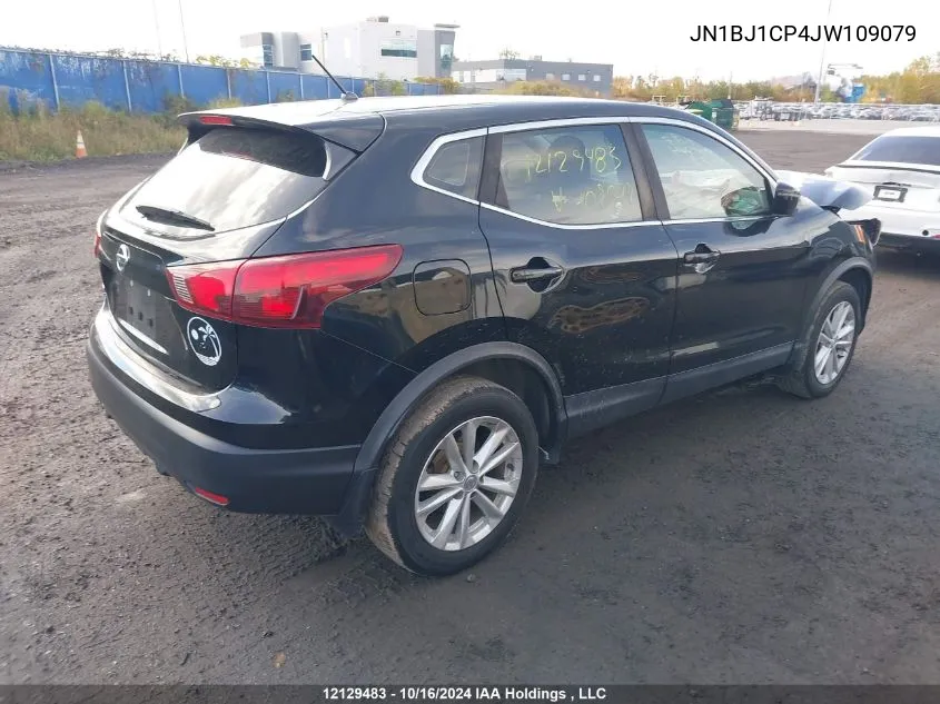 2018 Nissan Qashqai VIN: JN1BJ1CP4JW109079 Lot: 12129483