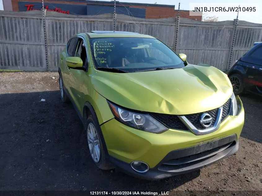 2018 Nissan Qashqai VIN: JN1BJ1CR6JW210495 Lot: 12131174