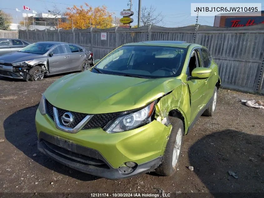 2018 Nissan Qashqai VIN: JN1BJ1CR6JW210495 Lot: 12131174