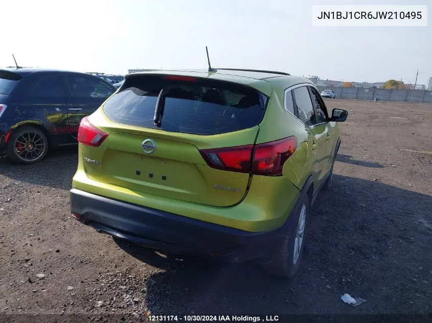 2018 Nissan Qashqai VIN: JN1BJ1CR6JW210495 Lot: 12131174