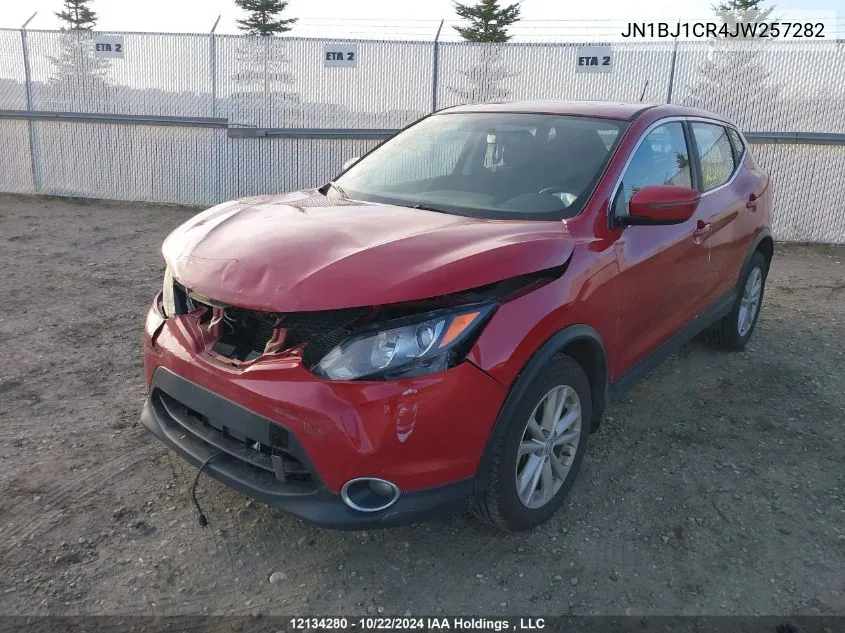 2018 Nissan Qashqai VIN: JN1BJ1CR4JW257282 Lot: 12134280