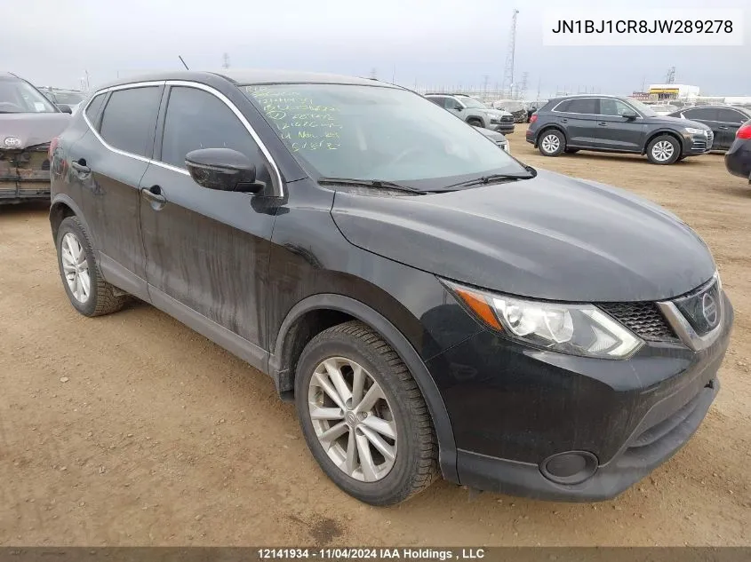 2018 Nissan Qashqai VIN: JN1BJ1CR8JW289278 Lot: 12141934