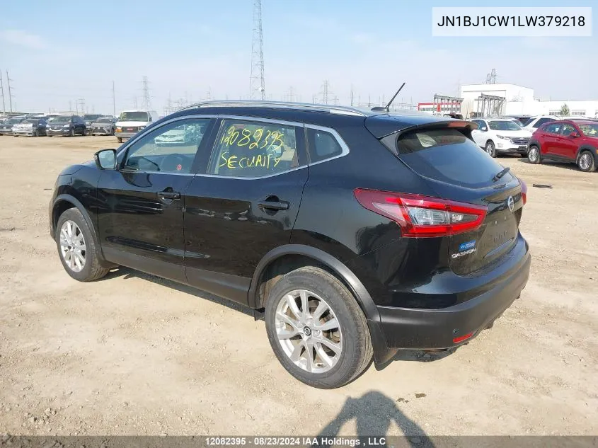 2020 Nissan Qashqai VIN: JN1BJ1CW1LW379218 Lot: 12082395