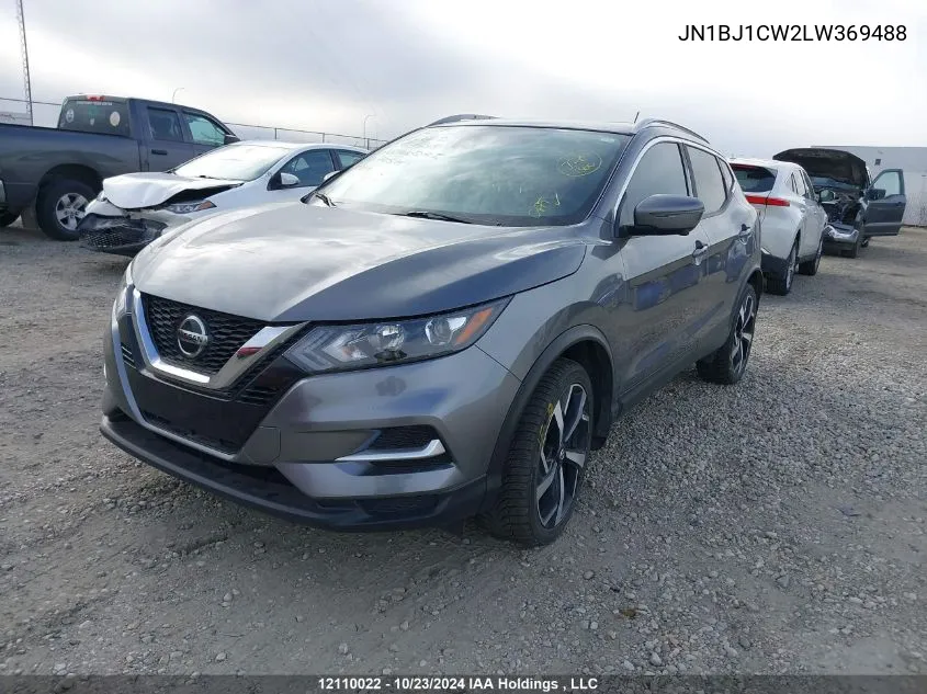 2020 Nissan Qashqai VIN: JN1BJ1CW2LW369488 Lot: 12110022