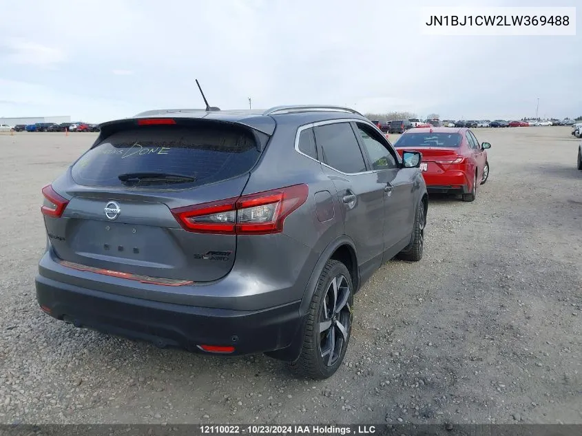 2020 Nissan Qashqai VIN: JN1BJ1CW2LW369488 Lot: 12110022