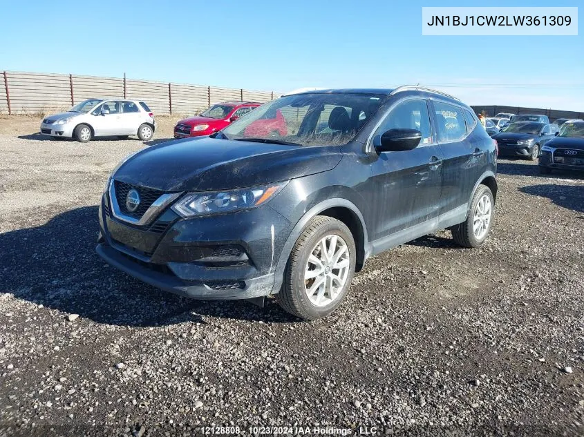 2020 Nissan Qashqai Sv VIN: JN1BJ1CW2LW361309 Lot: 12128808