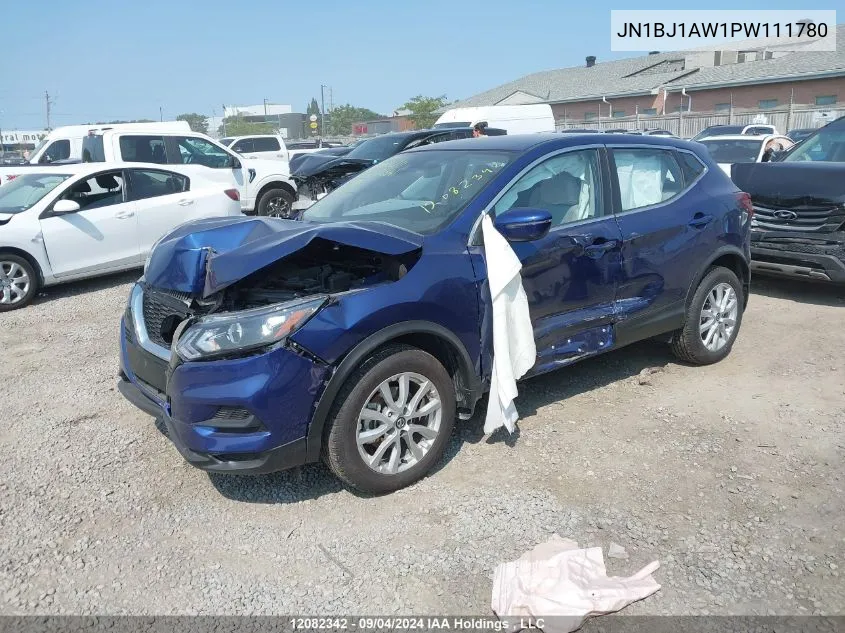 2023 Nissan Qashqai VIN: JN1BJ1AW1PW111780 Lot: 12082342