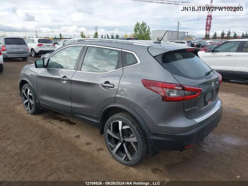 2023 Nissan Qashqai VIN: JN1BJ1BW2PW102200 Lot: 12108826