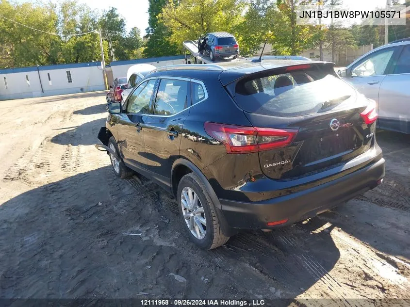 2023 Nissan Qashqai VIN: JN1BJ1BW8PW105571 Lot: 12111958