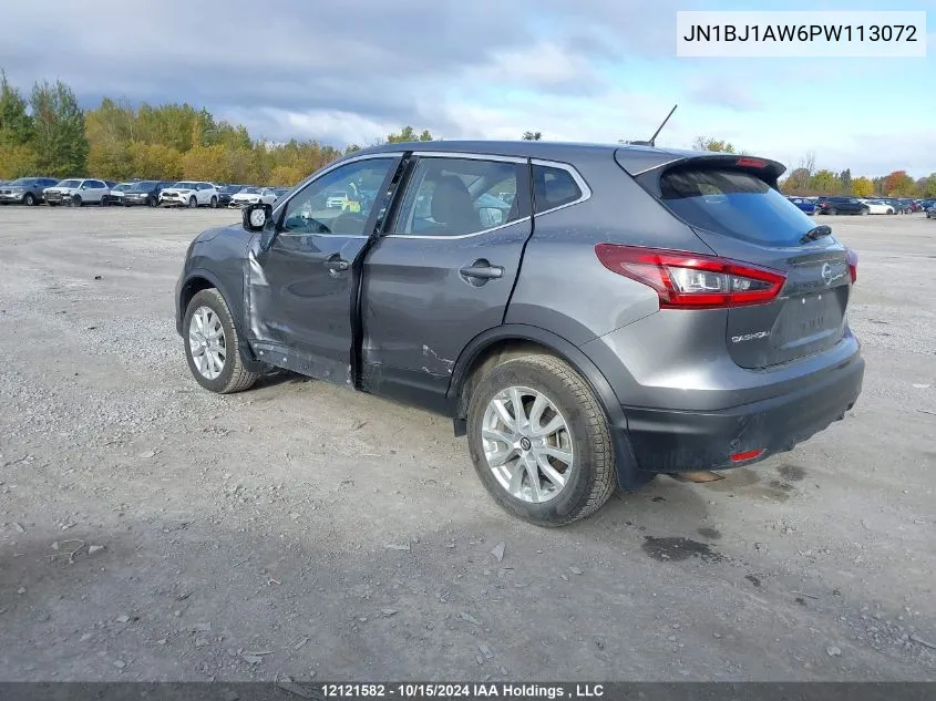 2023 Nissan Qashqai S VIN: JN1BJ1AW6PW113072 Lot: 12121582