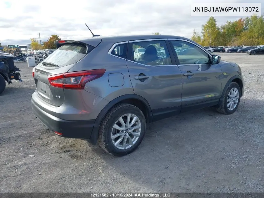 2023 Nissan Qashqai S VIN: JN1BJ1AW6PW113072 Lot: 12121582