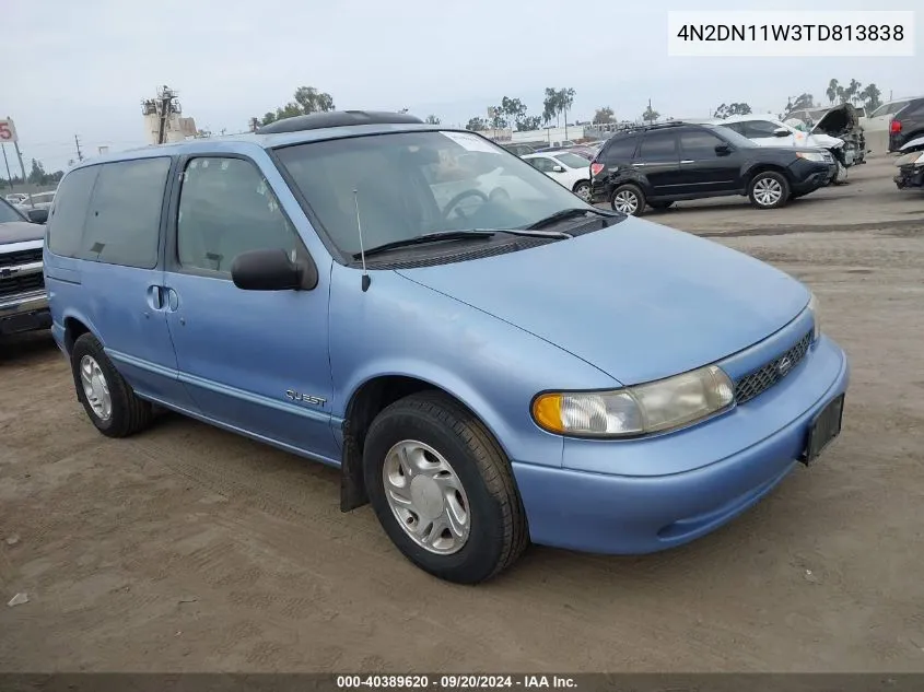 1996 Nissan Quest Xe/Gxe VIN: 4N2DN11W3TD813838 Lot: 40389620