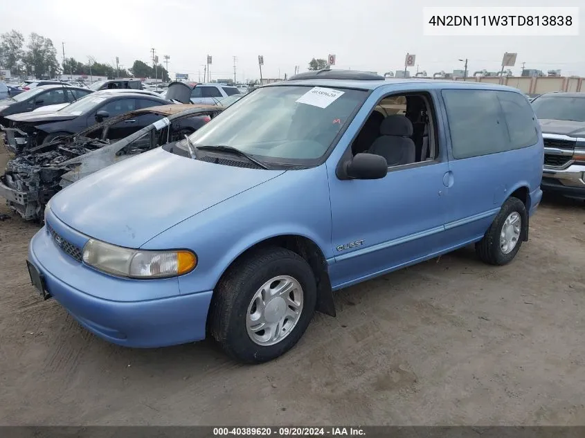 1996 Nissan Quest Xe/Gxe VIN: 4N2DN11W3TD813838 Lot: 40389620