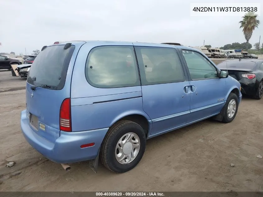 1996 Nissan Quest Xe/Gxe VIN: 4N2DN11W3TD813838 Lot: 40389620