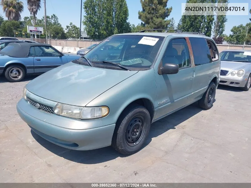 4N2DN1117VD847014 1997 Nissan Quest Gxe/Xe