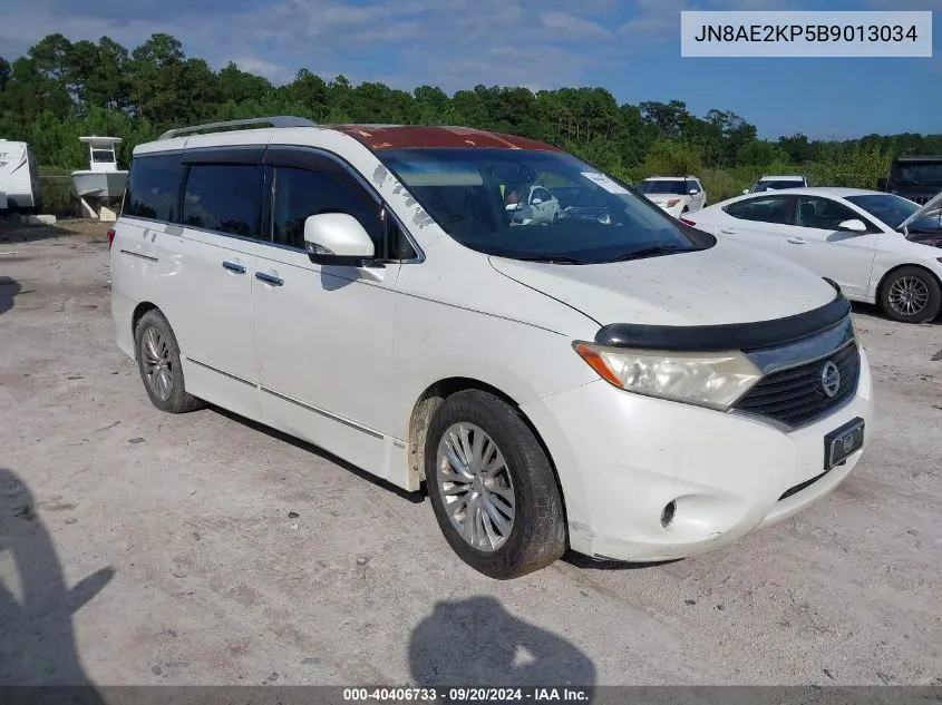 JN8AE2KP5B9013034 2011 Nissan Quest Sl