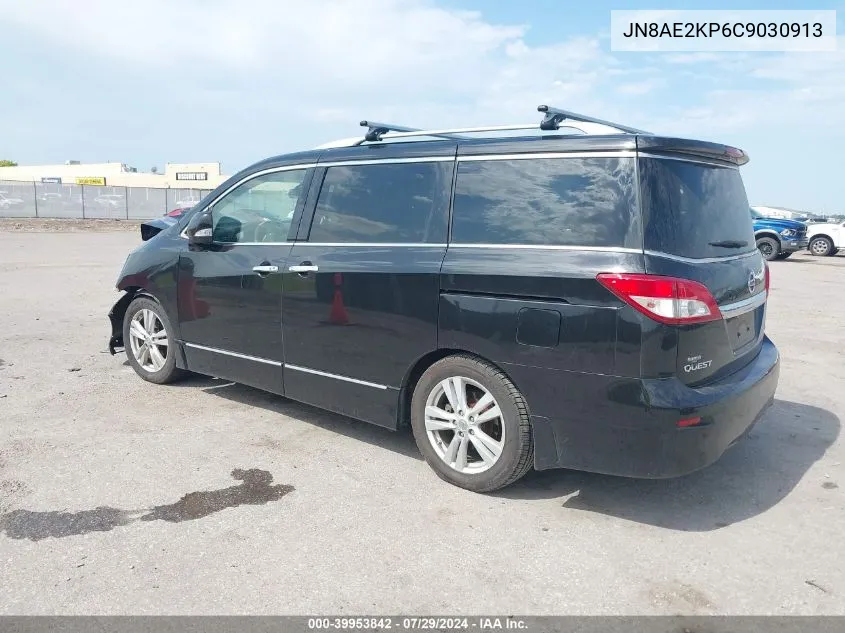 JN8AE2KP6C9030913 2012 Nissan Quest Le