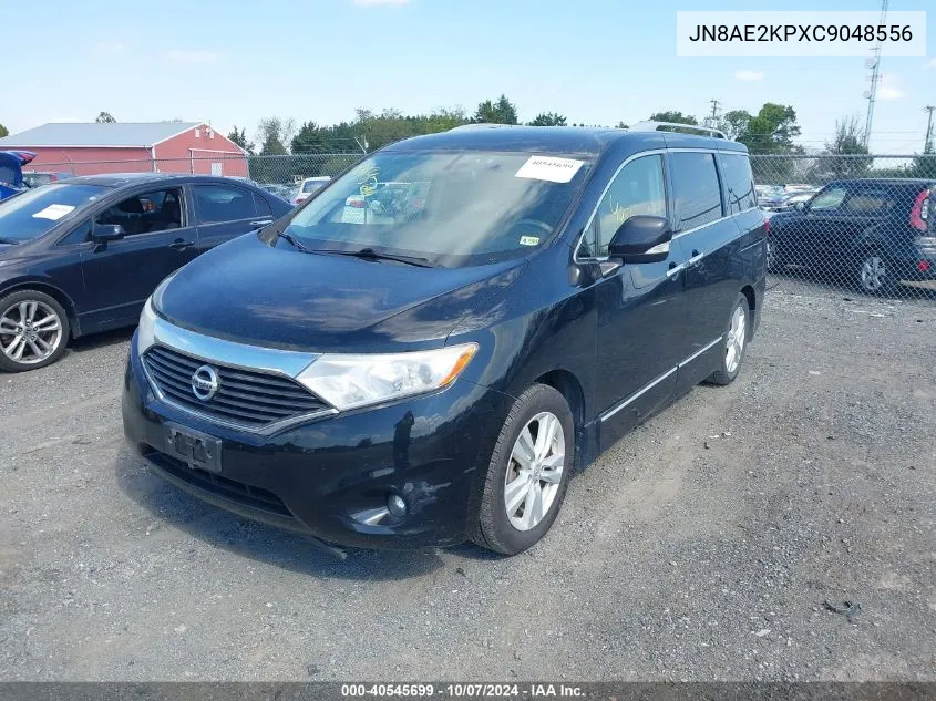 JN8AE2KPXC9048556 2012 Nissan Quest Sl